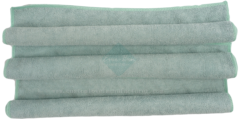 China Bulk Custom microfiber cloth 16x16 wholesale Home Cleaning Towels Supplier